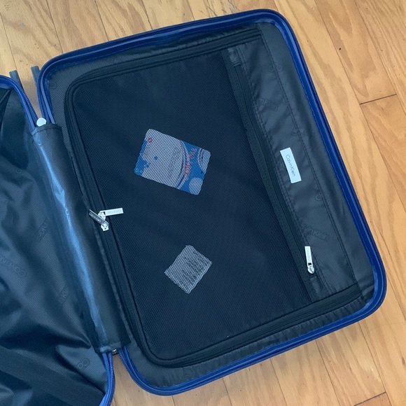 Calvin Klein Royal Blue Hard-Case 20” Carry-On - Picture 17 of 17